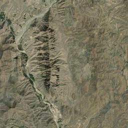 South Wazīristān Agency Satellite Map