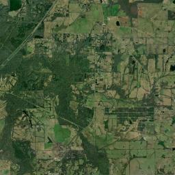 Hunting Downs Alabama map(satellite map)