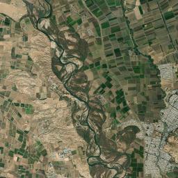 Shush Satellite Map