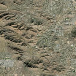 Tucson Estates Satellite Map