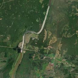Nanafalia Alabama map(satellite map)