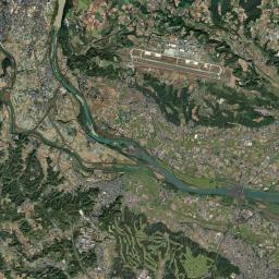 Tsuma Satellite Map