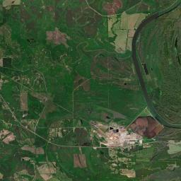 Yellow Bluff Alabama map(satellite map)