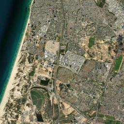 Bat Yam Satellite Map