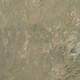 San Xavier Arizona map(satellite map)