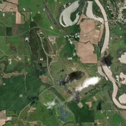 Coushatta Satellite Map