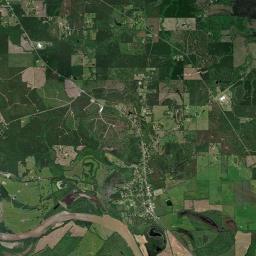 Campti Satellite Map