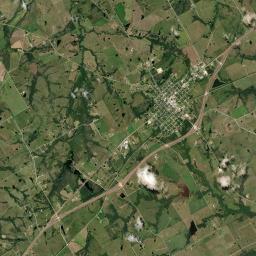 Hubbard Satellite Map