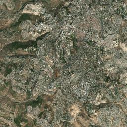 Jerusalem Satellite Map