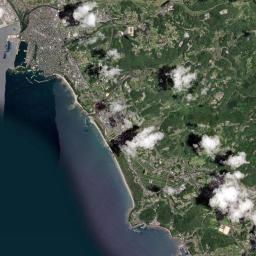 Kushikino Satellite Map