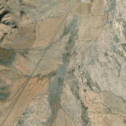 Apache Arizona map(satellite map)