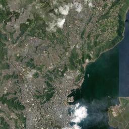 Kagoshima Shi Satellite Map