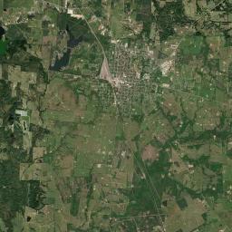 Teague Satellite Map