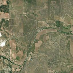 Paint Rock Satellite Map