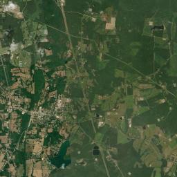 San Augustine Satellite Map
