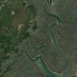 McIntosh County Satellite Map
