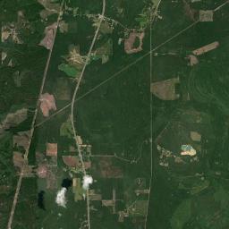 Sunflower Alabama map(satellite map)
