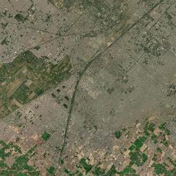Faisalabad Satellite Map