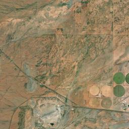 Paul Spur Arizona map(satellite map)