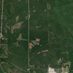 Toinette Alabama map(satellite map)