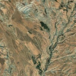 Semirom Satellite Map