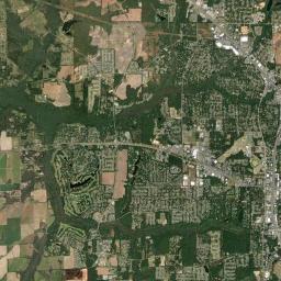 Whispering Pines Alabama map(satellite map)