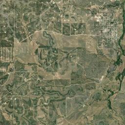 Mertzon Satellite Map