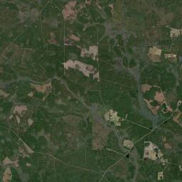 Ware County Satellite Map