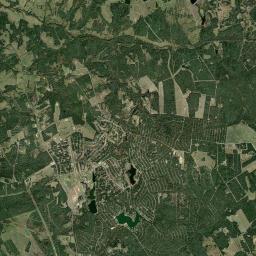Hilltop Lakes Satellite Map