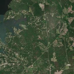 Sam Rayburn Satellite Map