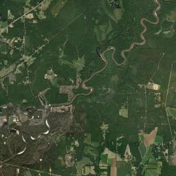 Pollard Alabama map(satellite map)