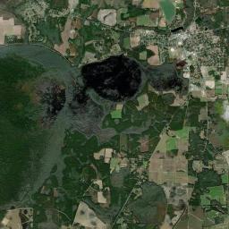 Lanier County Satellite Map