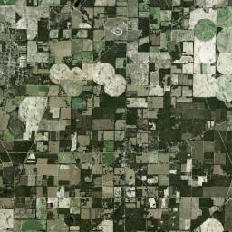 Malone Florida Satellite Map