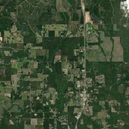 Rosepine Satellite Map