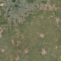Moga Satellite Map