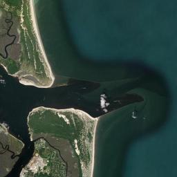 Old Fernandina Florida Satellite Map