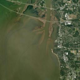Spanish Fort Alabama map(satellite map)