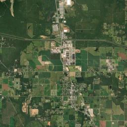 Loxley Alabama map(satellite map)