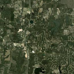 Round Lake Florida Satellite Map