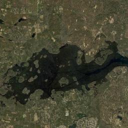 Meridian Florida Satellite Map