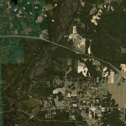 Beulah Florida Satellite Map