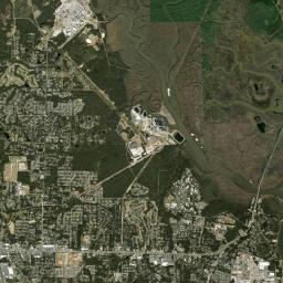 Satsuma Heights Florida Satellite Map