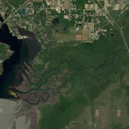 Ward Basin Florida Satellite Map