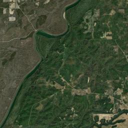 Rock Bluff Florida Satellite Map