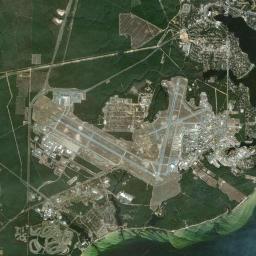 Valparaiso Florida Satellite Map