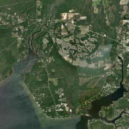 Portland Florida Satellite Map