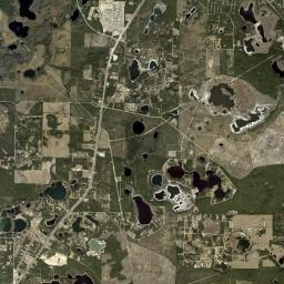 Greenhead Florida Satellite Map