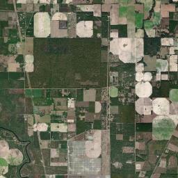 Blue Springs Florida Satellite Map