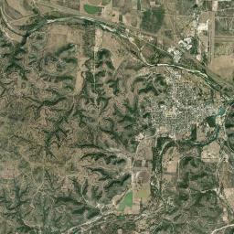 Junction Satellite Map