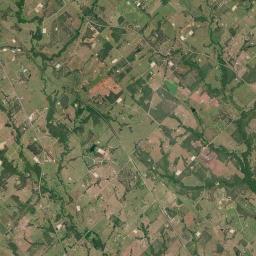 Burleson County Satellite Map